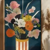 Flowers At Night Poster (21x29.7 cm (A4))