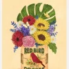 Flowers In A Vintage Coffee Can Canvastavla (30x40 cm)