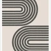 Flow Shapes No14 Canvastavla (30x40 cm)