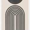 Flow Shapes No22 Canvastavla (30x40 cm)