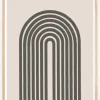 Flow Shapes No13 Poster (21x29.7 cm (A4))