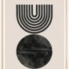 Flow Shapes No15 Poster (21x29.7 cm (A4))