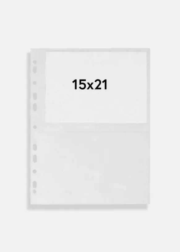 Fotofickor 15x21 cm Liggande - 10-pack