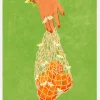 Fresh Oranges Canvastavla (30x40 cm)