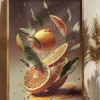 Fresh Oranges Poster (21x29.7 cm (A4))