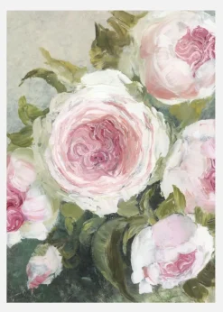 Freyia Painterly Florals Canvastavla (30x40 cm)