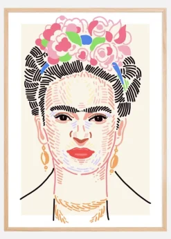 Frida Kahlo ll Poster (21x29.7 cm (A4))