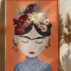 Frida (Orange Version) Poster (21x29.7 cm (A4))