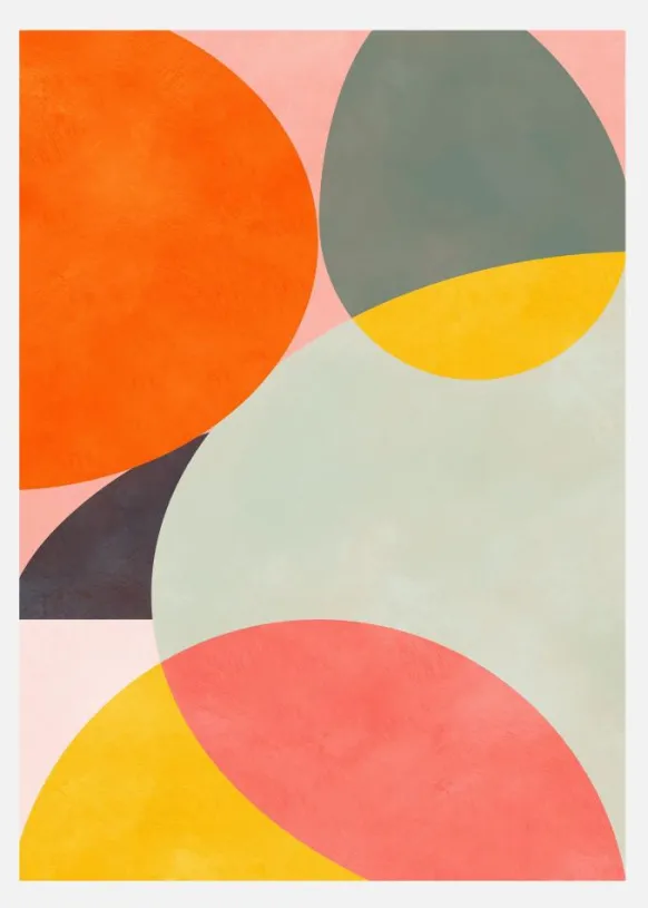 Friendly Colors1 Canvastavla (30x40 cm)