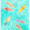 Friendships A Waves Canvastavla (30x40 cm)