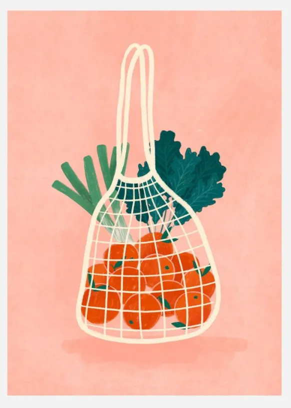 Fruit N Veg Canvastavla (30x40 cm)
