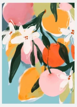 Fruity Summer No 4 Canvastavla (30x40 cm)