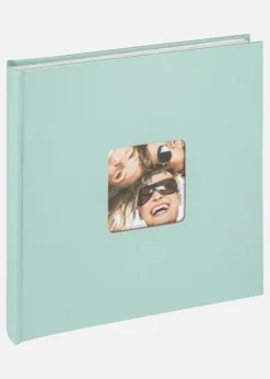 Fun Album Grön - 22,5x24 cm (40 Vita sidor / 20 blad)