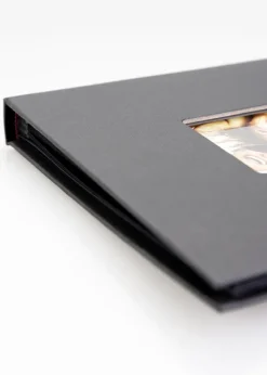 Fun Album Svart - 18x18 cm (30 Svarta sidor / 15 blad)