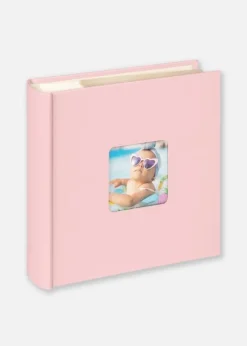 Fun Babyalbum Rosa - 200 bilder i 10x15 cm