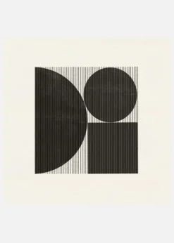 Geometrics In Sync Canvastavla (30x30 cm)