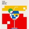 Gin A Tonic Bauhaus Cocktail Canvastavla (30x40 cm)