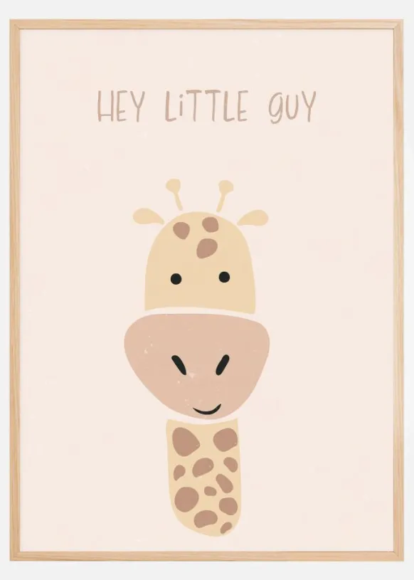 Giraffe nursery Poster (21x29.7 cm (A4))