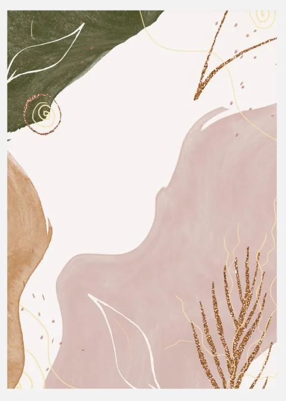 Glitter Details Canvastavla (30x40 cm)