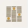 Golden Harmony Canvastavla (30x30 cm)