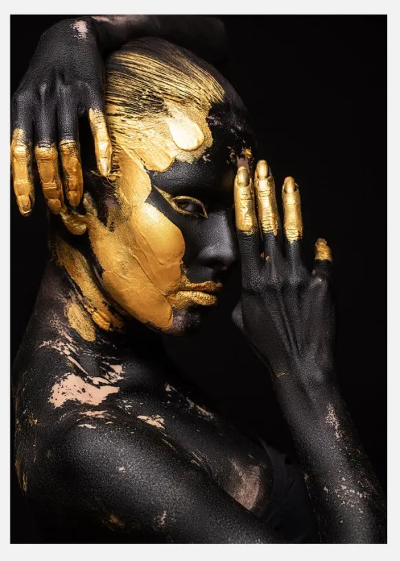 Goldfinger VII Canvastavla (30x40 cm)