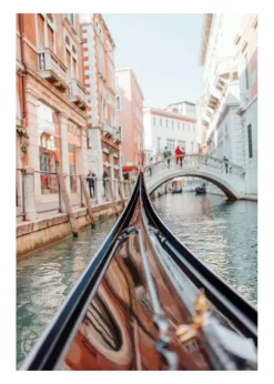 Gondola in Venice Poster (21x29.7 cm (A4))