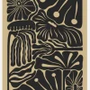 Graphic Art Brown Canvastavla (30x40 cm)