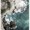 Green Ocean Canvastavla (30x40 cm)
