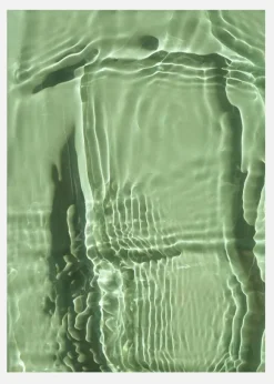 Green Water Canvastavla (30x40 cm)