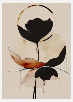 Halo Flowers No 5 Canvastavla (30x40 cm)
