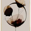 Halo Flowers No 2 Poster (21x29.7 cm (A4))