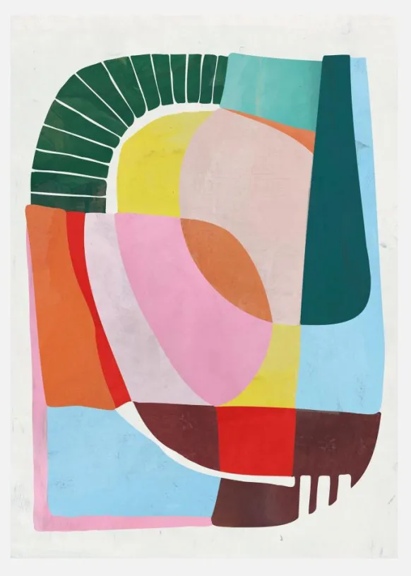 Happiness 01 Canvastavla (30x40 cm)