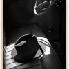 Hat in car Poster (21x29.7 cm (A4))