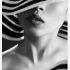 Hat Stripes Canvastavla (30x40 cm)
