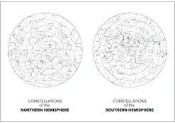 Hemispheres Poster (21x29.7 cm (A4))