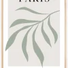 Henri Matisse - Paris Art Green Poster (21x29.7 cm (A4))