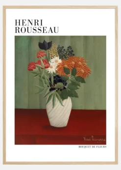 Henri Rousseau - Bouquet De Fleurs Poster (21x29.7 cm (A4))