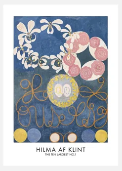 Hilma Af Klint - The Ten Largest No.1 Canvastavla (30x40 cm)