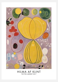 Hilma Af Klint - The Ten Largest No.7 Canvastavla (30x40 cm)