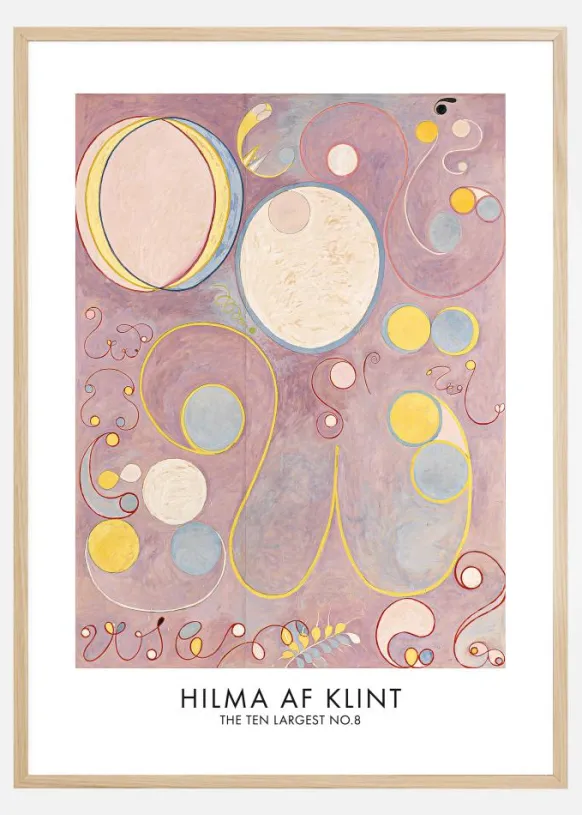 Hilma af Klint - The Ten Largest No.8 Poster (21x29.7 cm (A4))