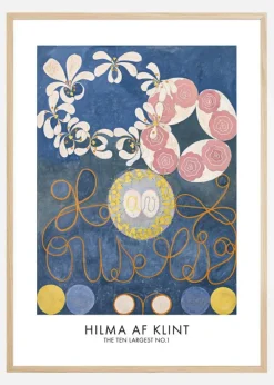 Hilma af Klint - The Ten Largest No.1 Poster (21x29.7 cm (A4))