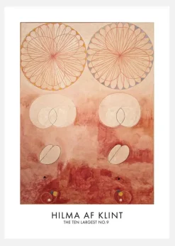 Hilma Af Klint - The Ten Largest No.9 Canvastavla (30x40 cm)
