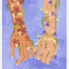 Holding Hands Canvastavla (30x40 cm)