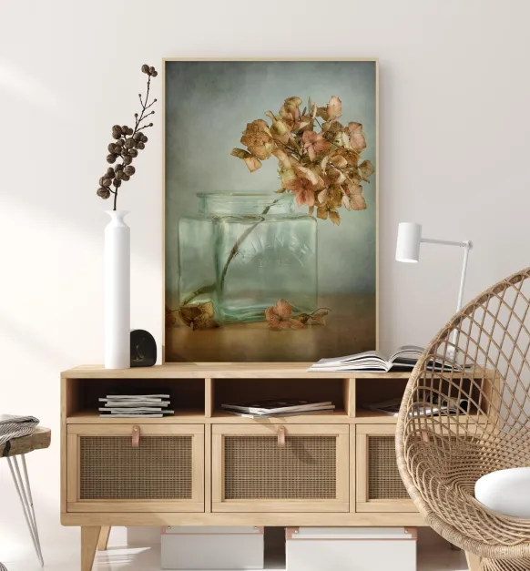 Hydrangea Poster (21x29.7 cm (A4))