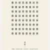 I Ching Chart Canvastavla (30x40 cm)