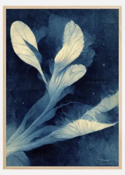 Indigo Night Poster (21x29.7 cm (A4))