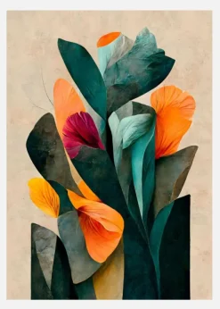 In My Garden Canvastavla (30x40 cm)