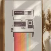 Instant Camera Rainbow Poster (21x29.7 cm (A4))