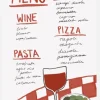 Italian Cuisine Delight Canvastavla (30x40 cm)