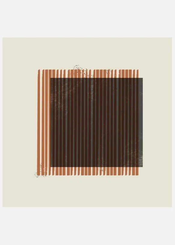 Japandi Minimal Canvastavla (30x30 cm)